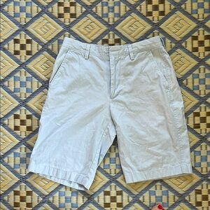 Men's J. Crew Ice Blue Flat Front Shorts, Size 30